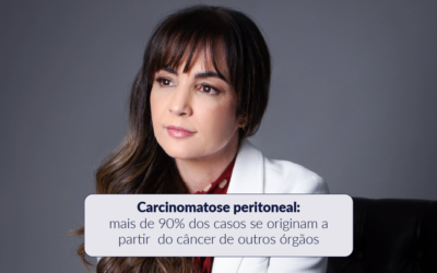 Carcinomatose peritoneal: mais de 90% dos casos se originam a partir do câncer de outros órgãos