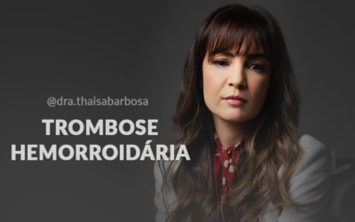 Como identificar a trombose hemorroidária